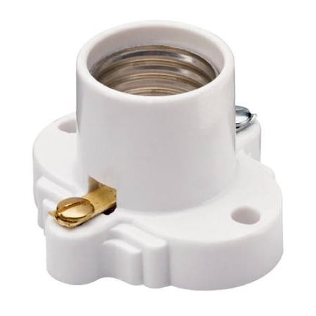 Pass & Seymour WHT MED Cleat Socket S752WCC10